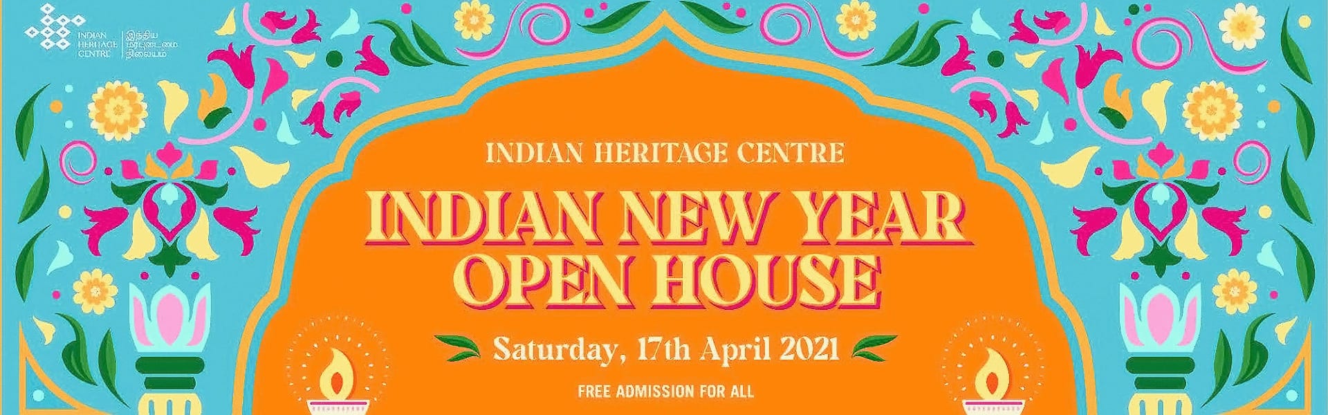 PIndian new year open house 2021  banner