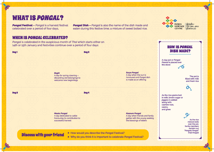 Pongal Activity Sheet